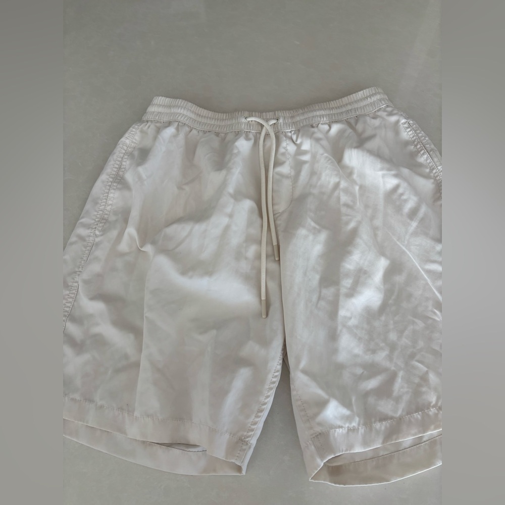Zara White swim trunks Men's Shorts - Picture 2 of 3